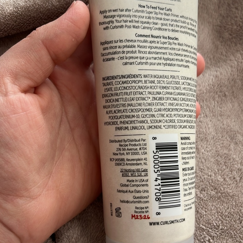 CURLSMITH WASH&SCRUB DETOX SHAMPOO - Picture 5 of 7